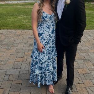 Abercrombie & Fitch tiered maxi dress